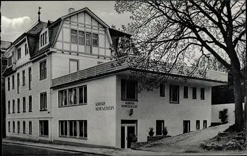 Ak Bad Kissingen Unterfranken Bayern, Kurhaus Hohenzollern, Kurhausstraße