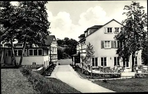 Ak Emmershausen Weilrod im Taunus, Schulungs Erholungsheim I.G. Bau Stein Erden