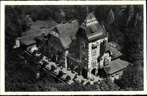 Ak Hof an der Saale Oberfranken, Restaurant Theresienstein