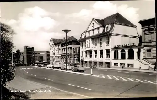 Ak Lüdenscheid im Märkischen Kreis, Sauerfelderstraße