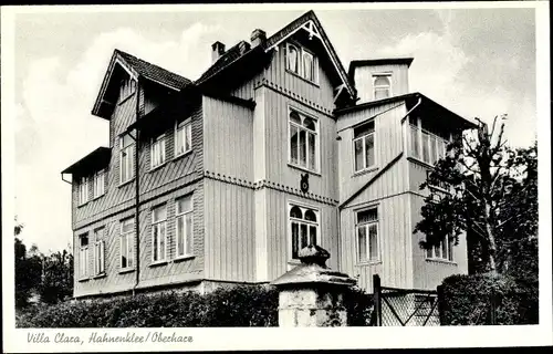 Ak Hahnenklee Bockswiese Goslar im Harz, Villa Clara