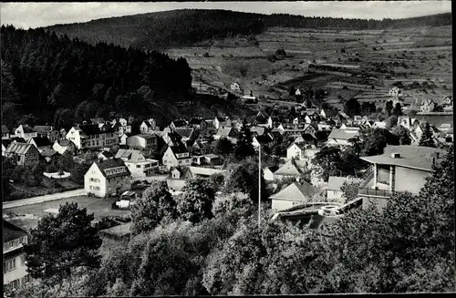 Ak Schmitten im Taunus Hessen, Teilansicht, Cafe Schmidt, Kanonenstraße