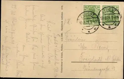 Ak Zerbst in Anhalt, Markt