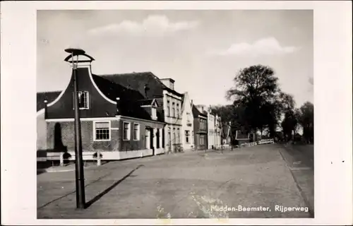 Ak Middenbeemster Midden Beemster Nordholland Niederlande, Rijperweg