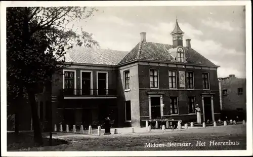 Ak Middenbeemster Midden Beemster Nordholland Niederlande, Het Heerenhuis