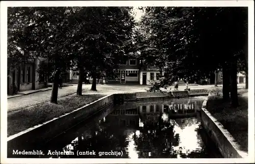 Ak Medemblik Nordholland Niederlande, Achterom