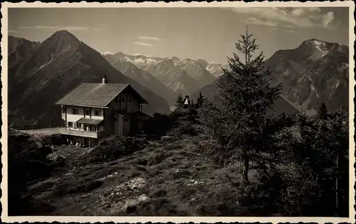 Ak Tirol, Gschösswandhütte im Zillertal