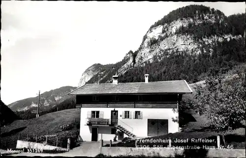 Ak Söll in Tirol, Fremdenheim, Eibergstraße 46