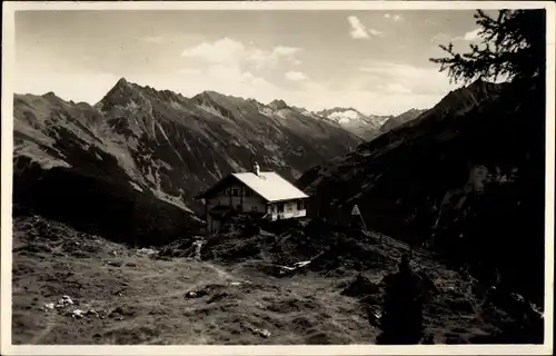 Ak Zillertal in Tirol, Gschösswandhütte