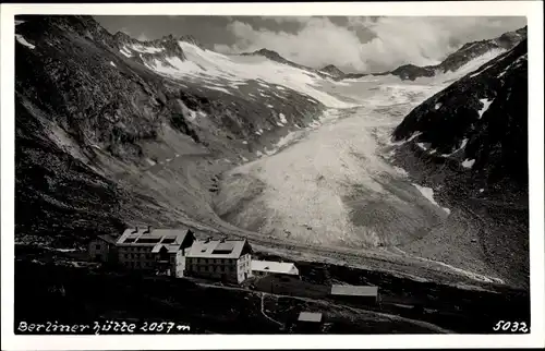 Ak Mayrhofen in Tirol, Berliner Hütte