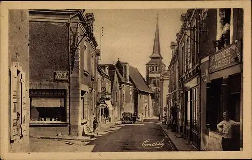 Ak Savennières Maine et Loire, Rue Principale