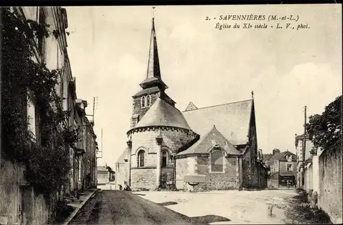 Ak Savennières Maine et Loire, Eglise du XI siecle