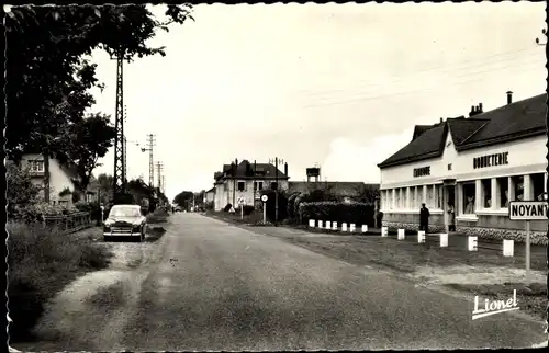 Ak Noyant la Gravoyère Maine et Loire, Arrivee de Segre