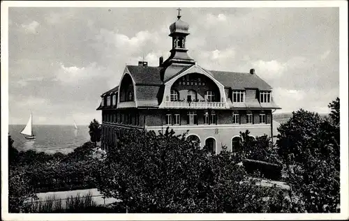 Ak Niendorf Timmendorfer Strand, Erholungsheim Sankt Johann, Außenansicht