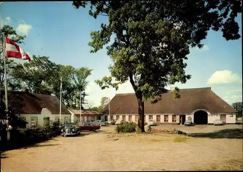 Ak Oeversee in Schleswig Holstein, Hotelgaststätte Historischer Krug