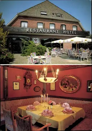 Ak Scharbeutz in Ostholstein, Hotel-Restaurant Der Wennhof, Terrasse