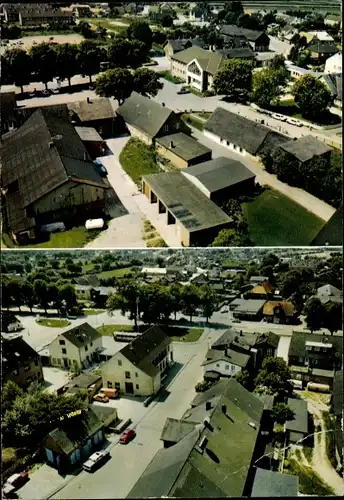 Ak Kropp in Schleswig, Luftaufnahme