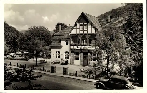 Ak Kohlstädt Schlangen im Teutoburger Wald, Hotel Bärental