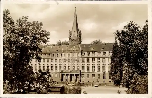 Ak Erbach Odenwald, Blick zum Schloss