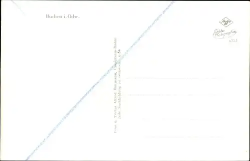 Ak Buchen im Odenwald Baden, Gesamtansicht