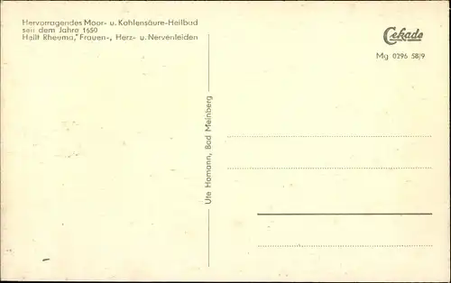 Ak Bad Meinberg am Teutoburger Wald, Kurkonzert