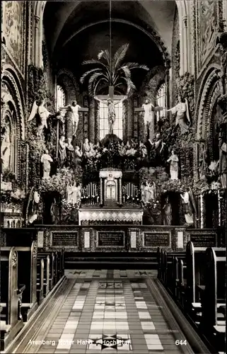 Ak Arenberg Koblenz am Rhein, Roter Hahn Hochaltar