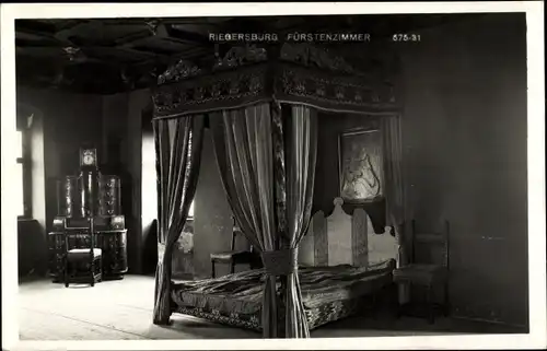 Ak Riegersburg Steiermark, Fürstenzimmer