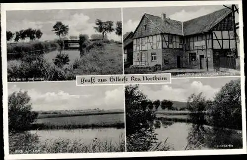 Ak Hilerse Northeim in Niedersachsen, Gesamtansicht, Geschäftshaus