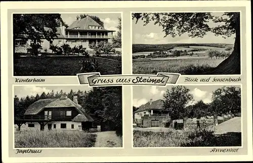 Ak Steimel im Westerwald, Kinderheim, Sensenbach, Jagdhaus, Annenhof