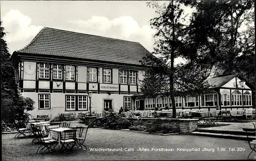 Ak Bad Iburg am Teutoburger Wald, Restaurant Altes Forsthaus