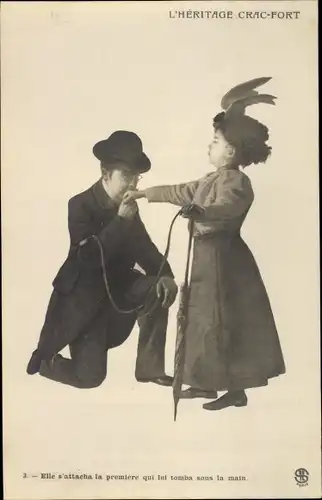 Ak Affaire Humbert Crawford, Betrügerin Therese Humbert, Heritage Crac Fort