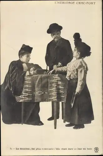 Ak Affaire Humbert Crawford, Betrügerin Therese Humbert, Heritage Crac Fort