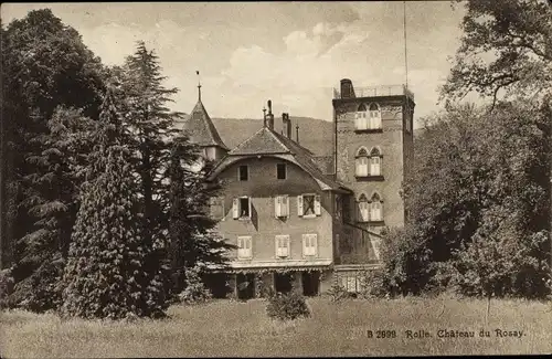 Ak Rolle Kanton Waadt, Chateau du Rosay