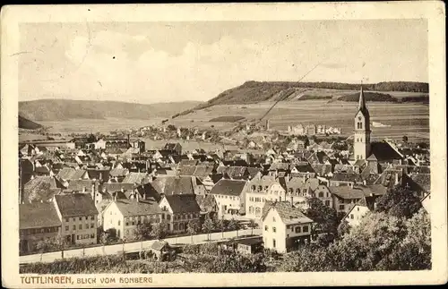 Ak Tuttlingen an der Donau Württemberg, Blick vom Honberg