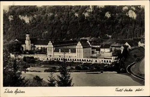 Ak Beuron an der Donau Württemberg, Blick zum Kloster