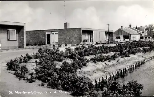 Ak Sint Maartensvlotbrug Nordholland, G.v.d. Sluisstraat