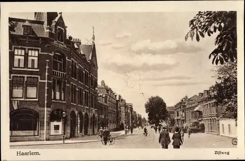 Ak Haarlem Nordholland Niederlande, Zijlweg