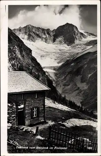 Ak Floitental in Tirol, Gasthaus zum Steinbock