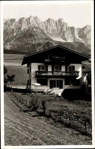 Ak Going am Wilden Kaiser Kitzbühel in Tirol, Pension Sonnenhof
