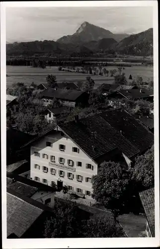 Foto Ak Niederndorf in Tirol, Blick ins Inntal, Pendling, Gasthaus Fischbacher