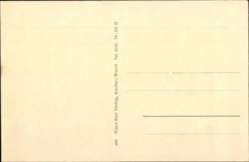 Ak Monschau Montjoie in der Eifel, Rurpartie