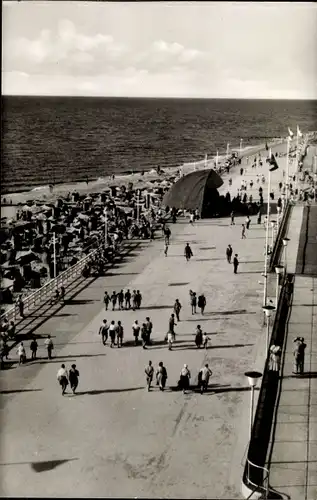 Ak Westerland auf Sylt, Kurpromenade