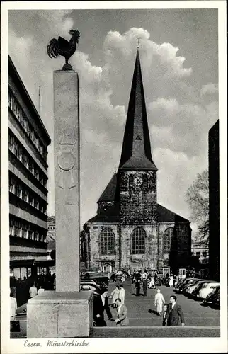 Ak Essen im Ruhrgebiet, Münsterkirche