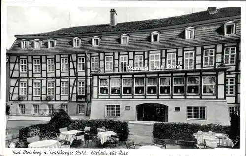 Ak Bad Meinberg am Teutoburger Wald, Kurhaus zur Rose