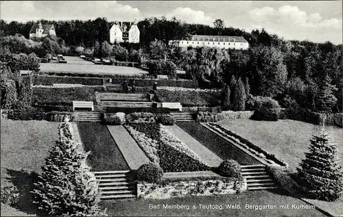 Ak Bad Meinberg am Teutoburger Wald, Berggarten mit Kurheim