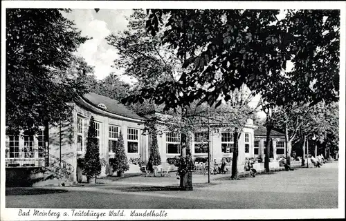 Ak Horn Bad Meinberg im Kreis Lippe, Teilansicht der Wandelhalle