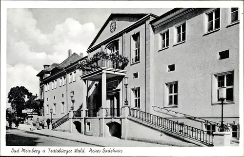 Ak Horn Bad Meinberg im Kreis Lippe, Seitenblick auf Neues Badehaus