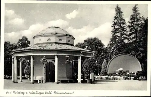 Ak Bad Meinberg am Teutoburger Wald, Brunnentempel