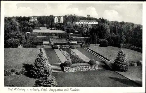 Ak Bad Meinberg am Teutoburger Wald, Berggarten mit Kurheim