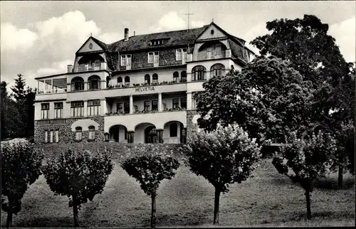 Ak Bad Salzig Boppard am Rhein, Haus Helvetia, Müttererholungsheim